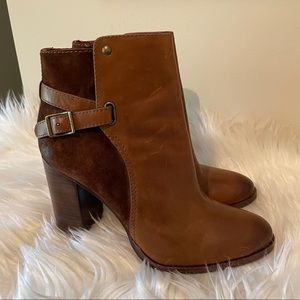 Frye Claude jodhpur buckle zip up ankle booties